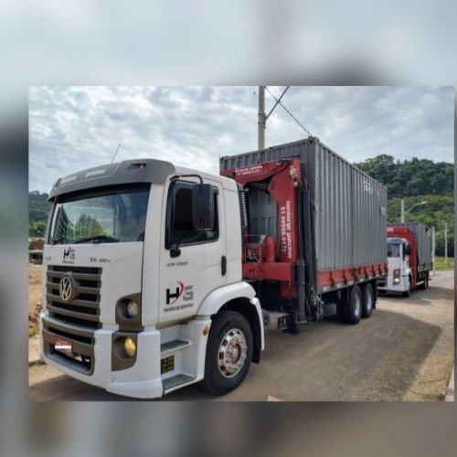 Transporte de container